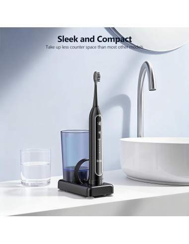 Combo Irrigador Dental y Cepillo Sónico Benhip - 3 Modos y 5 Velocidades