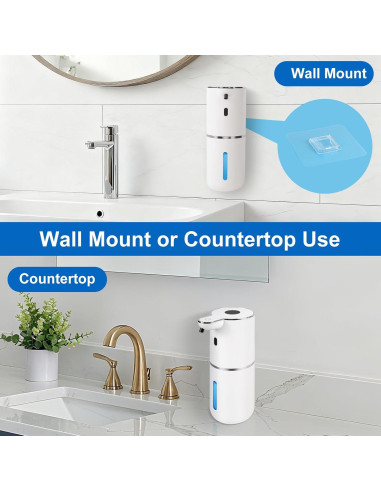 Dispensador Automático de Jabón Rudnia 380ml Sin Contacto