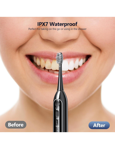 Combo Irrigador Dental y Cepillo Sónico Benhip - 3 Modos y 5 Velocidades