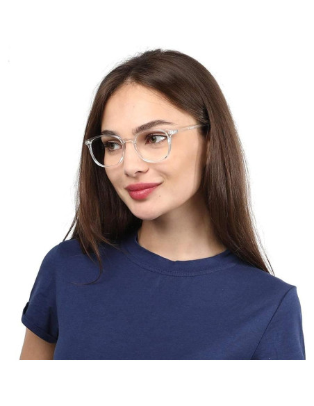 Gafas de Lectura Firmoo UV400 Cuadradas Transparentes 1.75x Gafas de Lectura Firmoo UV400 Cuadradas Transparentes 1.75x