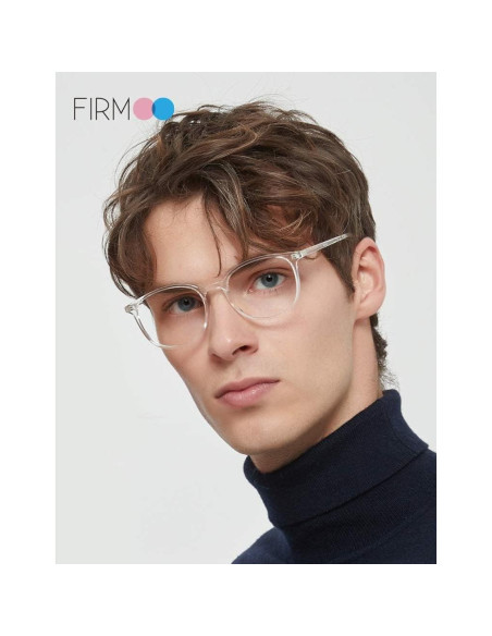 Gafas de Lectura Firmoo UV400 Cuadradas Transparentes 1.75x Gafas de Lectura Firmoo UV400 Cuadradas Transparentes 1.75x