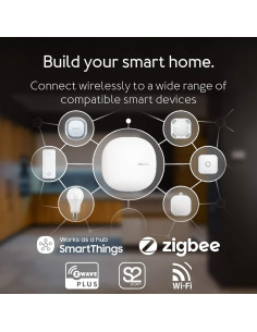 Hub de Hogar Inteligente Aeotec, Compatible con SmartThings 2