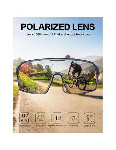Gafas de sol BIRCEN polarizadas para deportes - UV400
