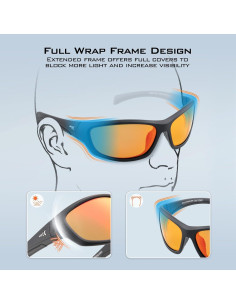 Gafas de Sol Polarizadas KastKing Hiwassee Unisex UV400 2