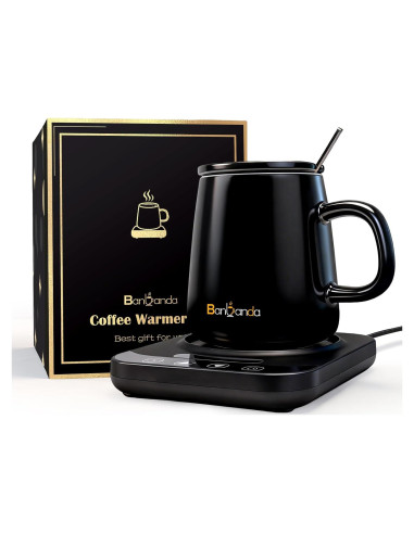 Calentador de Taza de Café Eléctrico Banbanda 36W Negro 14oz