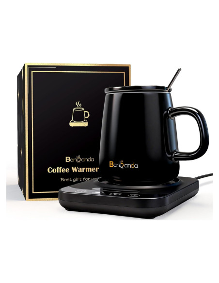 Calentador de Taza de Café Eléctrico Banbanda 36W Negro 14oz