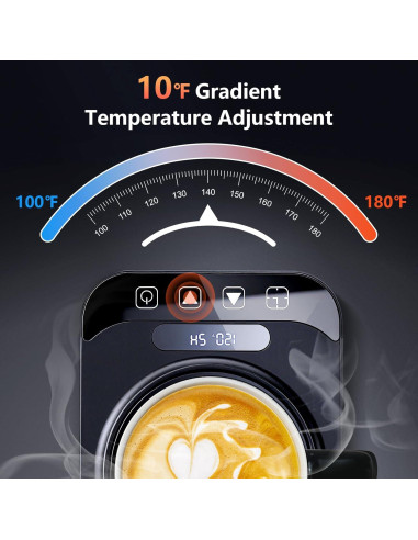 Calentador de Taza de Café Eléctrico Banbanda 36W Negro 14oz