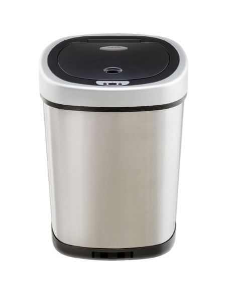 Basureros Automáticos NineStars CB-DZT-50-98-1C Acero Inoxidable 50L y 8L