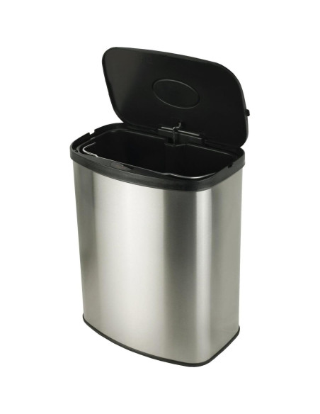 Basureros Automáticos NineStars CB-DZT-50-98-1C Acero Inoxidable 50L y 8L