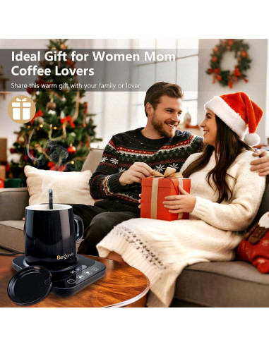 Calentador de Taza de Café Eléctrico Banbanda 36W Negro 14oz