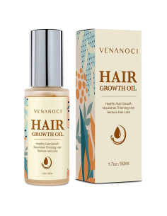 Aceite Crecimiento Cabello Biotina y Romero 50 ml - Tratamiento Anti Pérdida