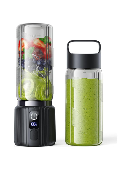 Licuadora Portátil COKUNST PSB-11 500ml con Pantalla LED