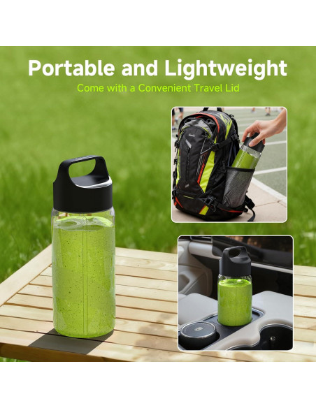 Licuadora Portátil COKUNST PSB-11 500ml con Pantalla LED