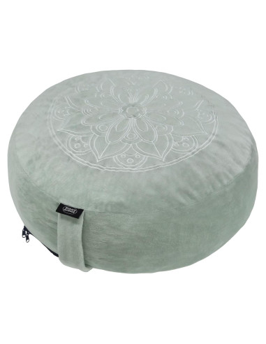 Cojín de Meditación MYDAYS OUTDOOR Redondo Gris con Espuma