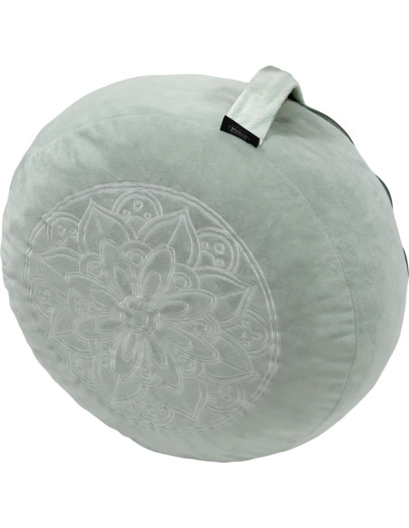 Cojín de Meditación MYDAYS OUTDOOR Redondo Gris con Espuma