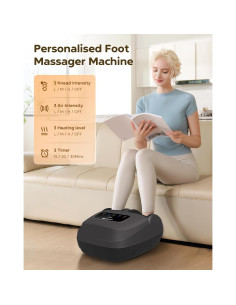 Masajeador de Pies Shiatsu EaseZen 2025 con Calor y Amasado 2