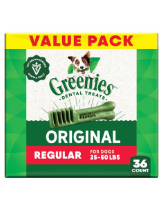 Golosinas Dentales Greenies para Perros 1,02 kg Sabor Original