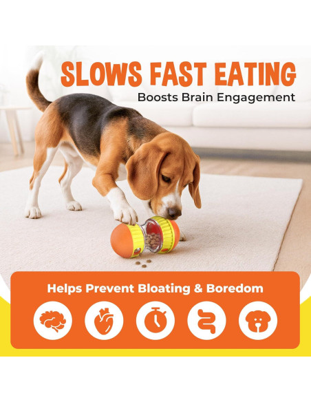 Juguete dispensador de golosinas TRECKPET - Rompecabezas para perros