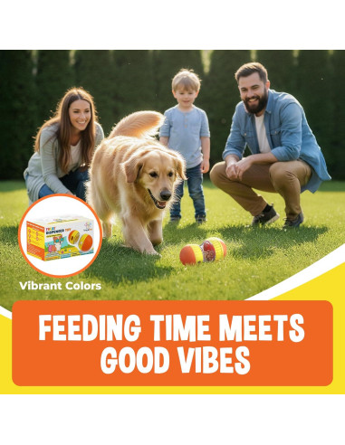 Juguete dispensador de golosinas TRECKPET - Rompecabezas para perros