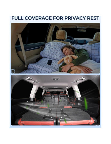 Sombrillas de Ventana JASVIC para Ford Bronco Sport 2021-2025, 8 Piezas