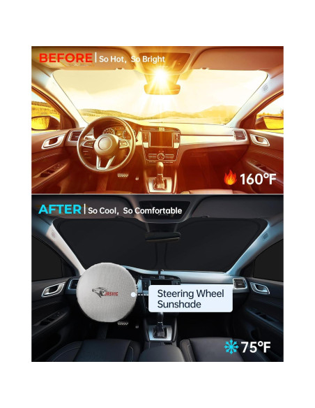 Sombrillas de Ventana JASVIC para Ford Bronco Sport 2021-2025, 8 Piezas