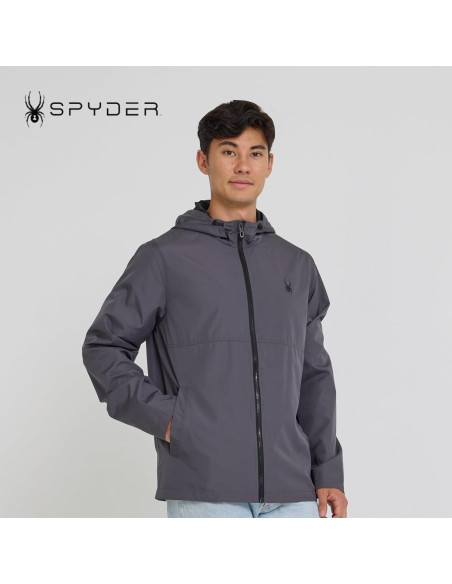 Chaqueta Impermeable Plegable para Hombre - Rompevientos Ligera