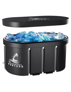 Bañera de Hielo Pontuss 129L Ovalada Portátil