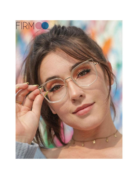Gafas de lectura Firmoo ojo de gato +1.75 luz azul mujeres