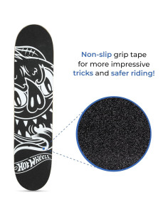 Patineta Voyager Hot Wheels 78,74 cm 9 capas de arce 2