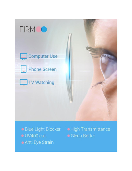 Gafas de lectura Firmoo ojo de gato +1.75 luz azul mujeres