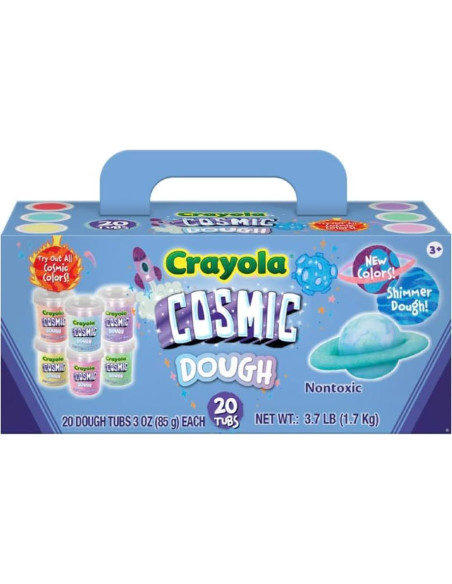 Crayola Masa Cómica 20pk x 85g | Efectos Especiales Brillantes