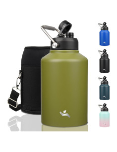 Jarra de Agua Aislada Konokyo 3.78L Verde Bosque con Asa