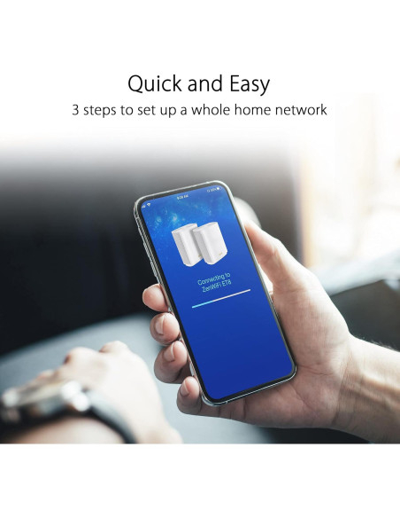 Sistema de malla WiFi 6E ASUS ZenWiFi ET8 6600Mbps 1PK