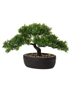 Árbol Bonsai Artificial Briful 25 cm con Maceta Cerámica
