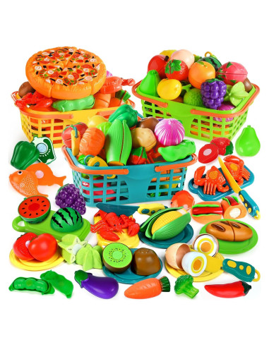 Juego de Comida de Cocina Infantil TooyBing 100 Piezas