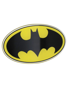 Calcomanía Cromada Batman Emblemas de Fan 9,5x5,5 cm
