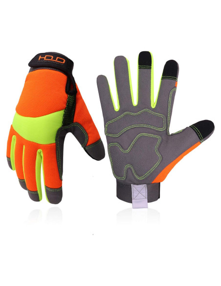 Guantes de Trabajo HLDD HANDLANDY Unisex con Pantalla Táctil