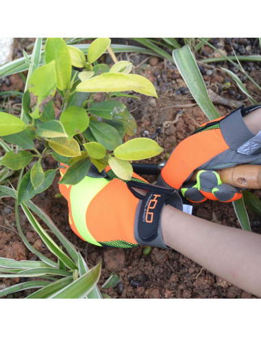 Guantes de Trabajo HLDD HANDLANDY Unisex con Pantalla Táctil