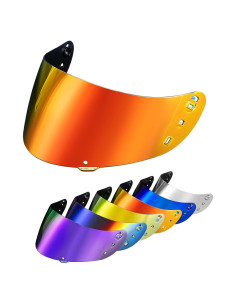 Visera PSLER Ic-04 para Casco Icon Airflite - Rojo