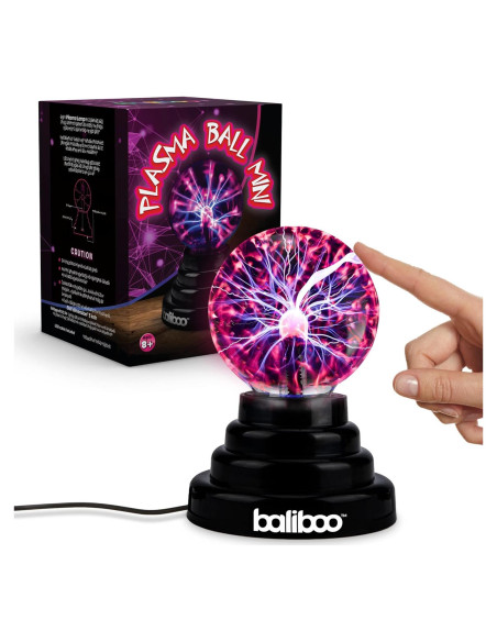 Bola de Plasma 7.62 cm Baliboo - Lámpara Interactiva USB