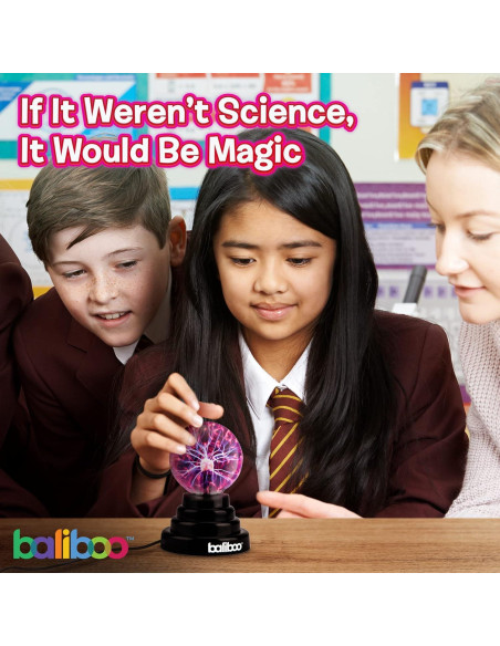 Bola de Plasma 7.62 cm Baliboo - Lámpara Interactiva USB