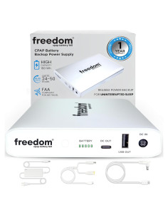 Batería de Respaldo CPAP Freedom 160 horas Blanco