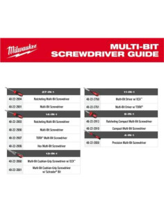 Destornillador Milwaukee M-BIT 27 en 1 48-22-2904 2