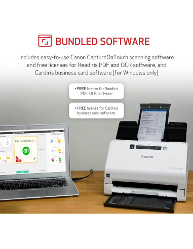 Escáner de Documentos Canon R40 Edición Recibos 2.80 kg