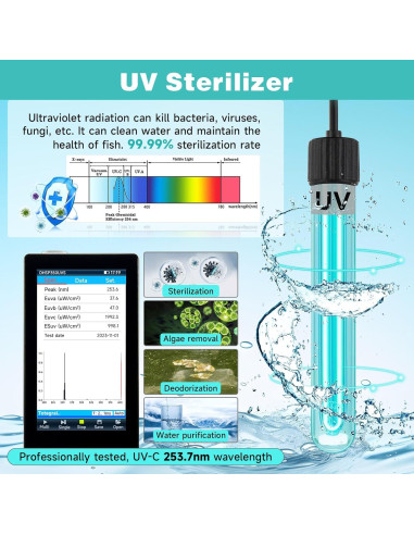 Filtro de Acuario Hygger HG153 14W para 75-227 litros