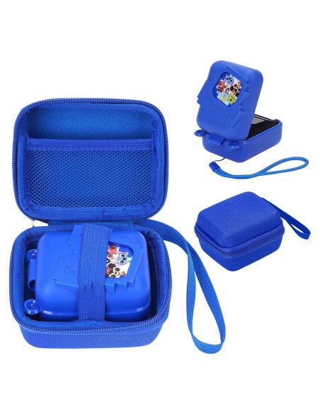 Funda de silicona y transporte para Bitzee Disney Azul