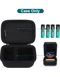 Funda Canboc Negra para Mascota Digital Bitzee Disney 2