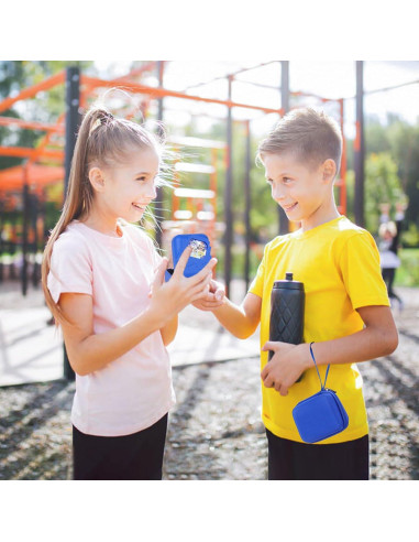 Funda de silicona y transporte para Bitzee Disney Azul