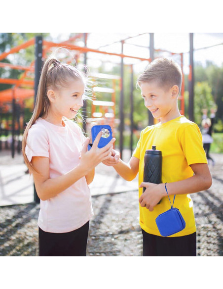 Funda de silicona y transporte para Bitzee Disney Azul