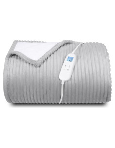 Manta Eléctrica Calentada YOUICHIC 213x229 cm Gris